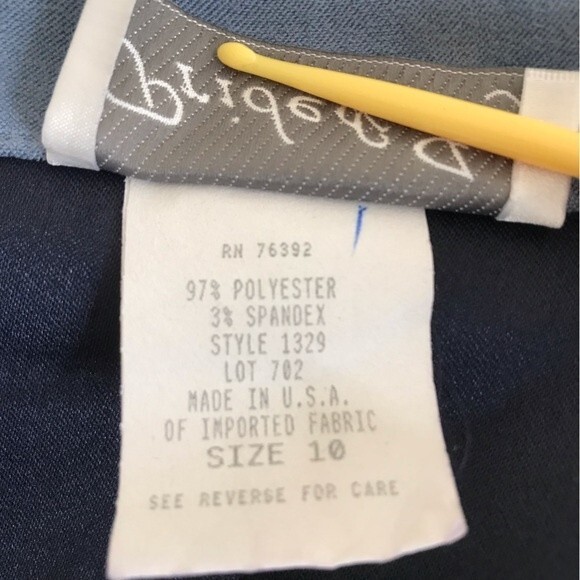 Vintage Pride and Joy Patchwork Faux Suede Duster Blue Jacket Women Size 10 - Picture 9 of 11